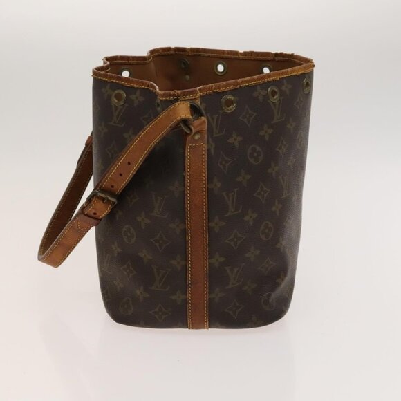 LOUIS VUITTON Monogram Petit Noe Shoulder Bag M42226 LV Auth 120504 - Picture 4 of 16